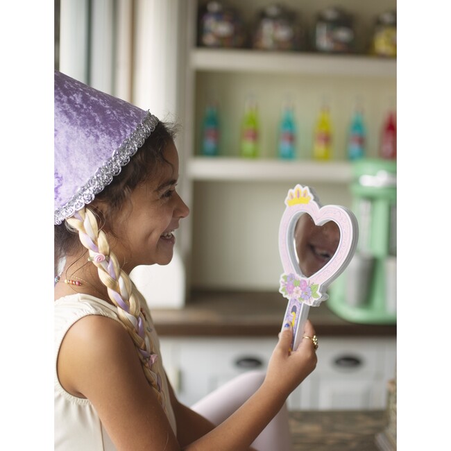 Rapunzel Braid, Mirror & Necklace Bundle - Costume Accessories - 7