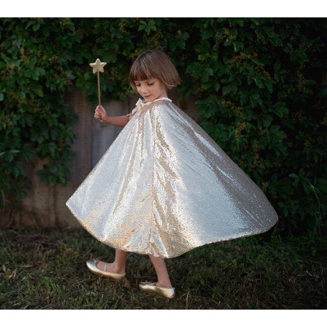 Gracious Gold Sequins Cape - Costumes - 5