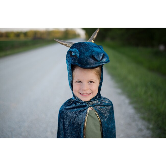 Great Pretenders Starry Night Dragon, Teal and Gold, Size 7-8 - Costumes - 8