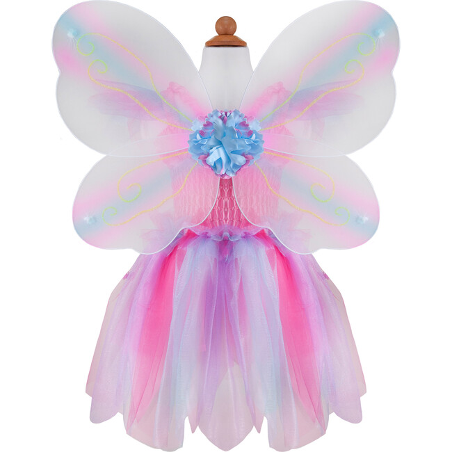 Butterfly Dress, Wings & Wand, Pink
