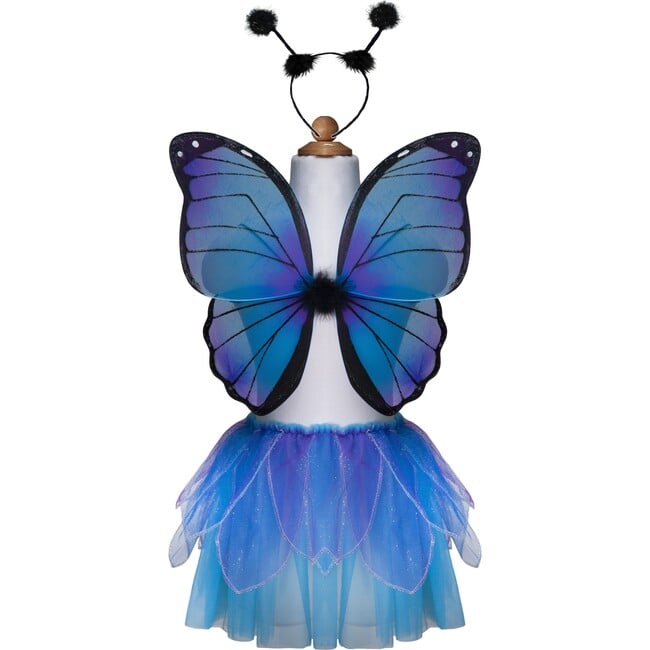 Midnight Butterfly Tutu With Wings & Headband