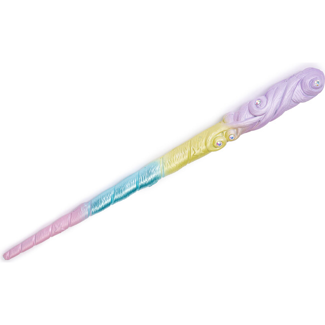 Magical Rainbow Unicorn Cape, Headband, and Wand Bundle - Costume Accessories - 6