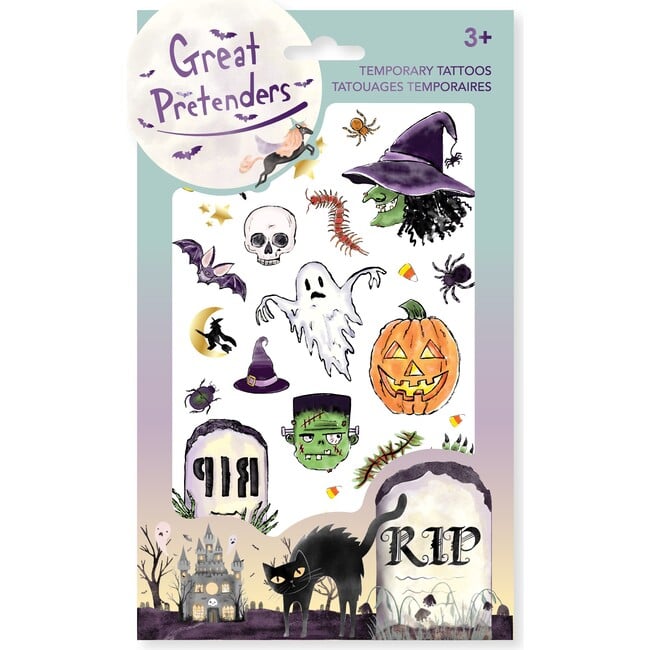 Fantastic Halloween Temporary Tattoos 6pc Bundle