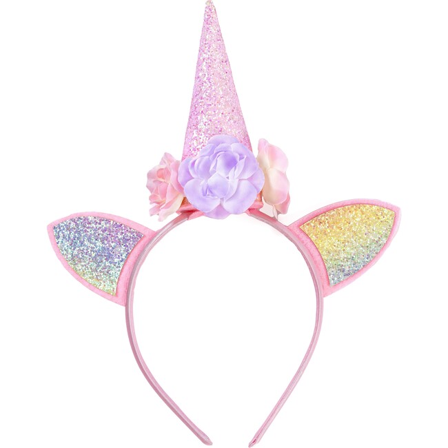 Magical Rainbow Unicorn Cape, Headband, and Wand Bundle - Costume Accessories - 7