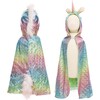 Rainbow Reversible Unicorn Dragon Cape - Costumes - 3 - thumbnail