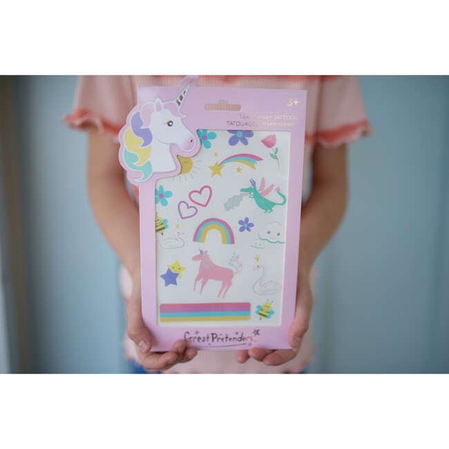 Adorable Unicorn Temporary Tattoos, 6pc Bundle - Costume Accessories - 3