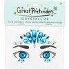 Ocean Mermaid Beautiful Face Crystals, 6pc Bundle - Costume Accessories - 2 - thumbnail