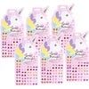 Adorable Unicorn Stick on Earrings, 6pc Bundle - Costume Accessories - 1 - thumbnail