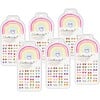Rainbow Love Sticker Earrings, 6pc Bundle Pack - Costume Accessories - 1 - thumbnail