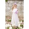Alicorn Dress with Wings & Headband, White - Costumes - 2 - thumbnail