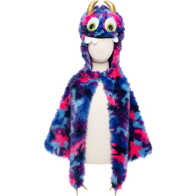 Goober The Monster Cape, Blue/Purple, Size 4-6