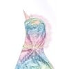 Rainbow Reversible Unicorn Dragon Cape - Costumes - 7 - thumbnail