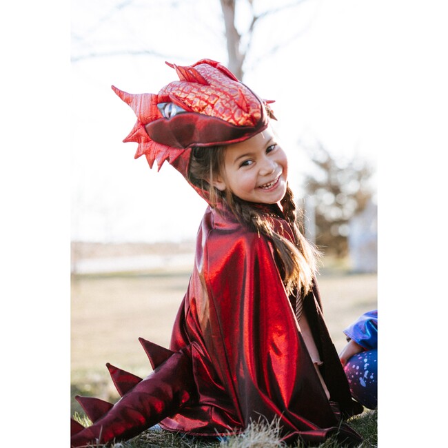 Ruby The Metallic Dragon Cape
