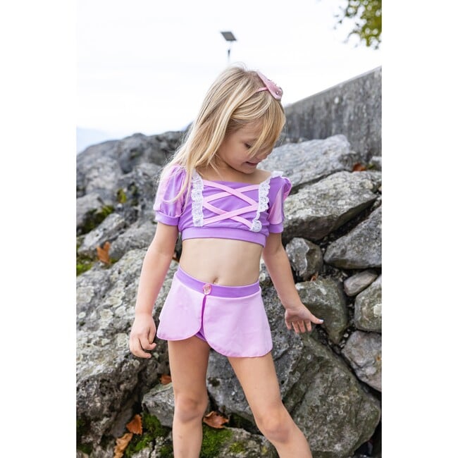 Rapunzel Swim Suit, Two-Piece - Two Pieces - 3