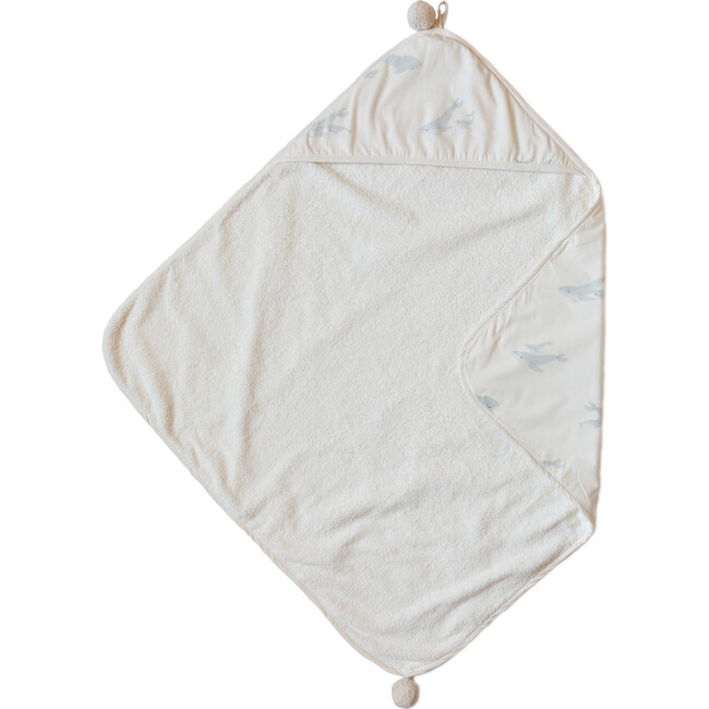 Follow Me Hooded Towel, Whale