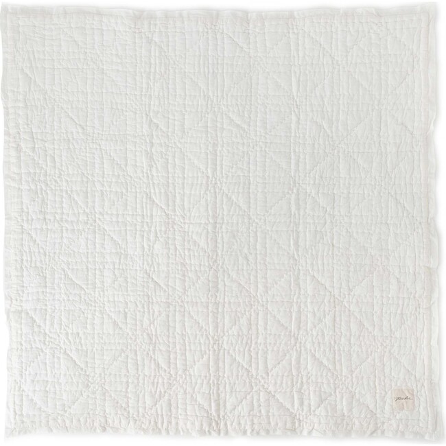 Stork Blanket, Cream - Blankets - 3