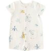 Short Sleeve Pocket Romper, Octopus Oasis - Rompers - 1 - thumbnail
