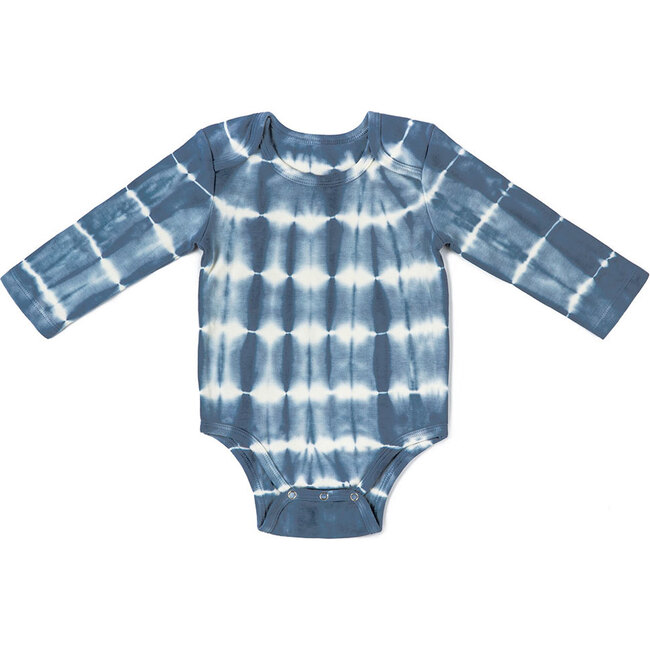 *Exclusive* Tie-Dye One-Piece, Blue - Onesies - 1