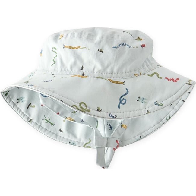 Bucket Hat, Crawling Critters Blue - Hats - 1