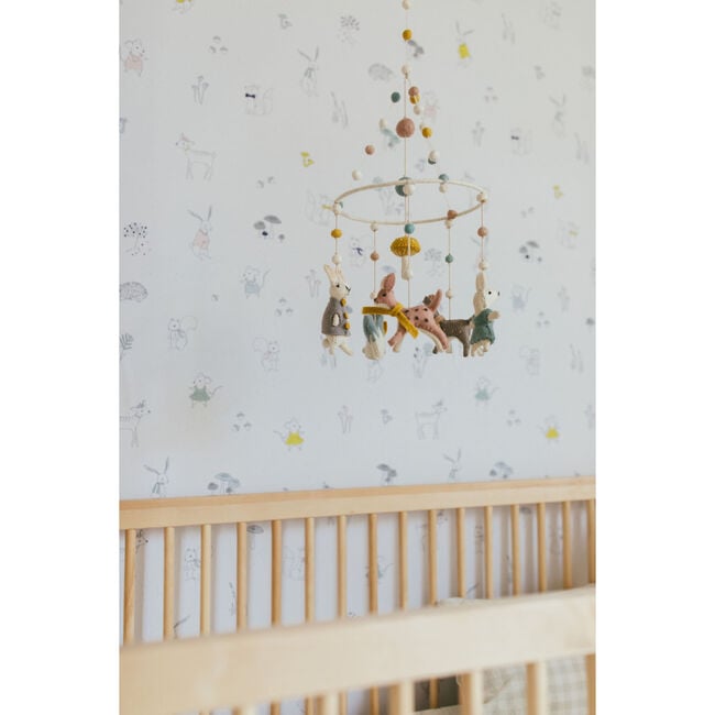 Magical Forest Classic Mobile, Blue/Yellow Multi - Mobiles - 4