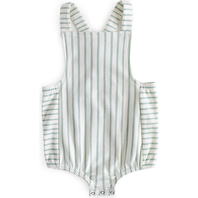 Criss-Cross Overall One-Piece, Sea - Onesies - 1