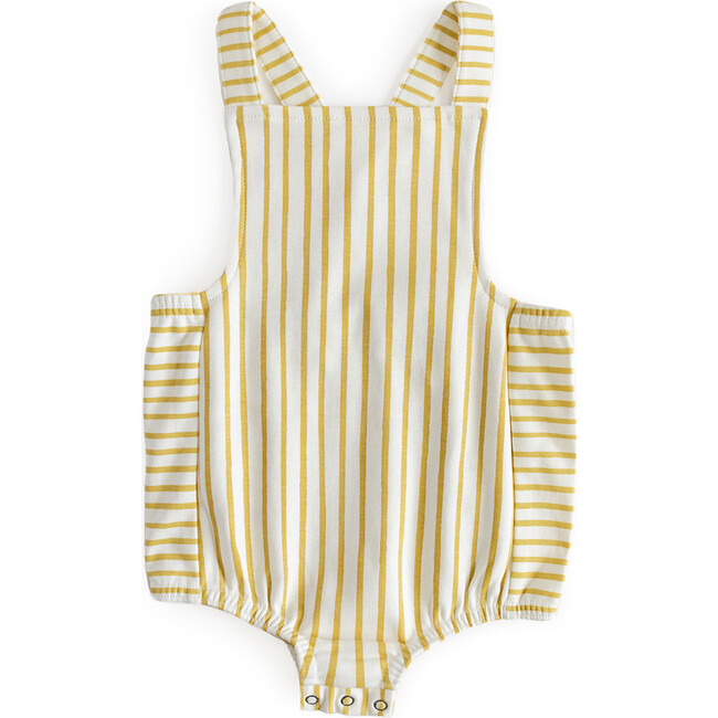 Criss-Cross Overall One-Piece, Marigold - Onesies - 1