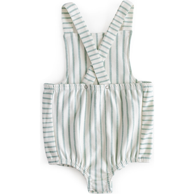 Criss-Cross Overall One-Piece, Sea - Onesies - 3