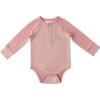 Sailor Stripe Raglan One-Piece, Tea Rose - Jumpsuits - 1 - thumbnail