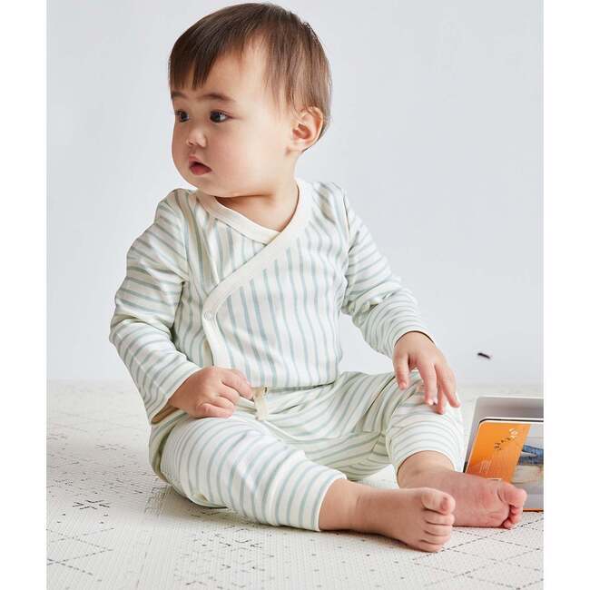 Sailor Stripe Harem Pant, Sea - Pants - 2