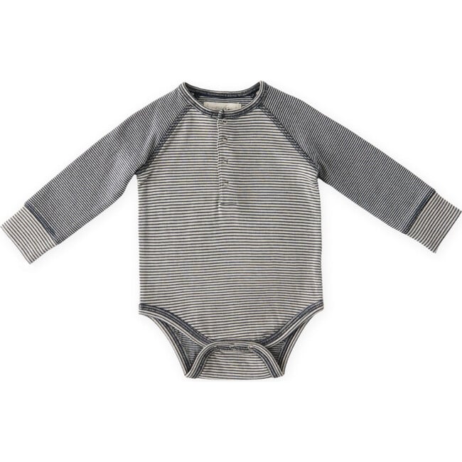 Sailor Stripe Raglan One-Piece, Ink - Jumpsuits - 1