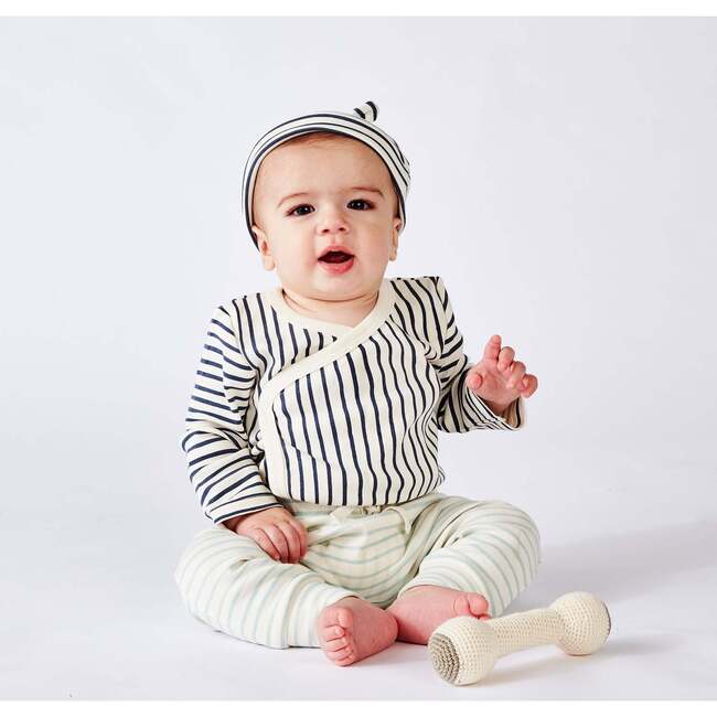 Sailor Stripe Harem Pant, Sea - Pants - 3