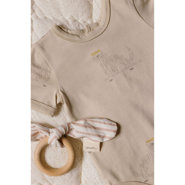 Short Sleeve Lap Shoulder Snap Onesie, Tail Spin - Onesies - 3