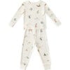 Ribbed Toddler Pajama, Zodiac - Pajamas - 1 - thumbnail