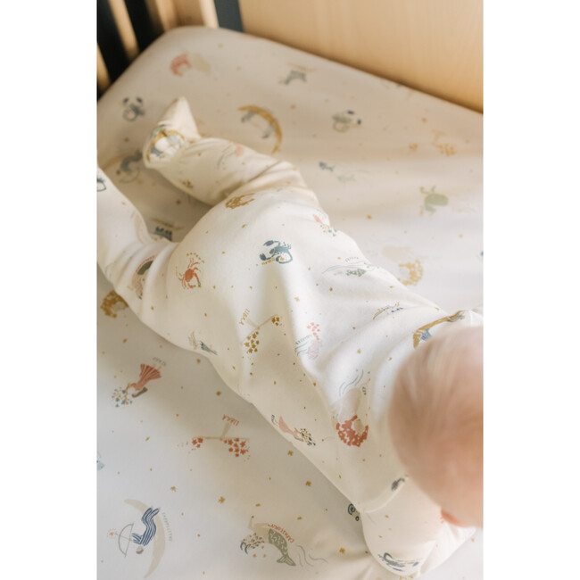 Ribbed Baby Sleeper, Zodiac - Pajamas - 4