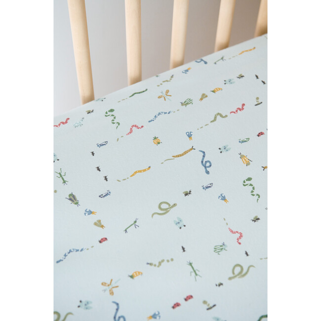 Crib Sheet, Crawling Critters - Crib Sheets - 4