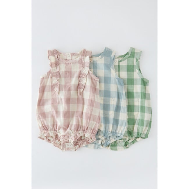 Pocket One-Piece, Checkmate Pond - Jumpsuits - 7