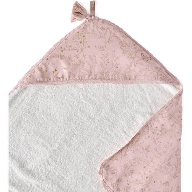 Hooded Terry Towel, Secret Garden - Towels - 1