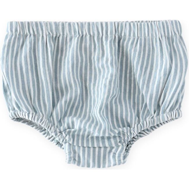 Seersucker Bloomer, Marine Blue