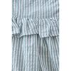 Seersucker Flutter One-Piece, Marine Blue - Jumpsuits - 4