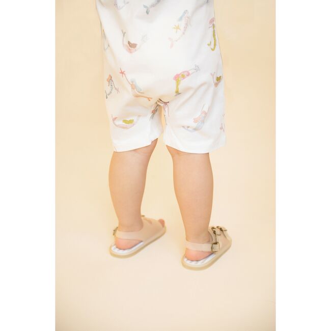Short Sleeve Toddler Puff Romper, Mermaid Melody - Rompers - 5