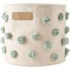 Pom Pom Basket - Pint, Sea - Storage Baskets - 1 - thumbnail