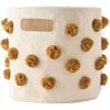 Pom Pom Basket - Pint, Dijon - Storage Baskets - 1 - thumbnail