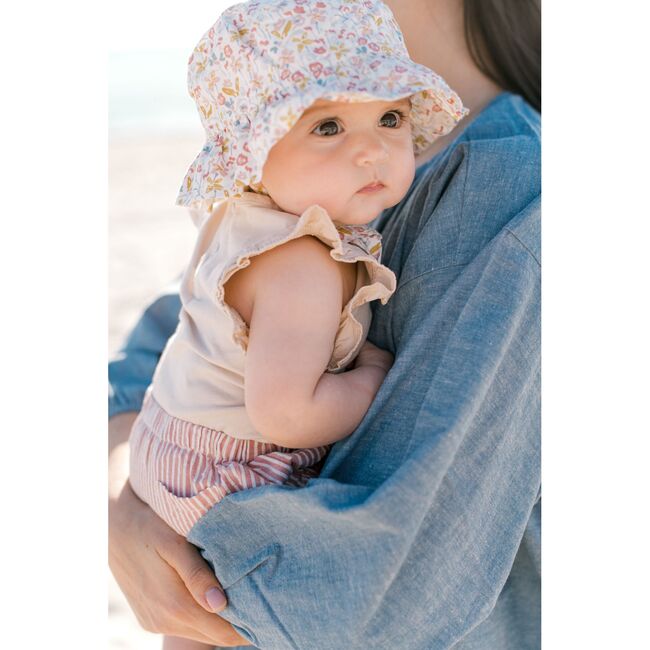 Seersucker Bloomer, Anchor Red - Shorts - 5