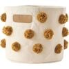 Pom Pom Basket - Mini, Dijon - Storage Baskets - 1 - thumbnail