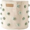 Pom Pom Basket - Bin, Sea - Storage Baskets - 1 - thumbnail