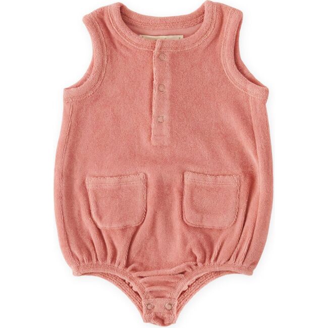 Classic Terry Pocket One-Piece, Shell - Jumpsuits - 1