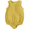 Classic Terry Pocket One-Piece, Citrus - Jumpsuits - 1 - thumbnail