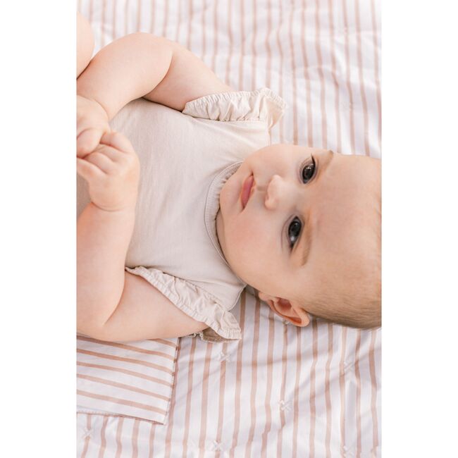 Garment Dye Flutter One-Piece, Sand - Jumpsuits - 2