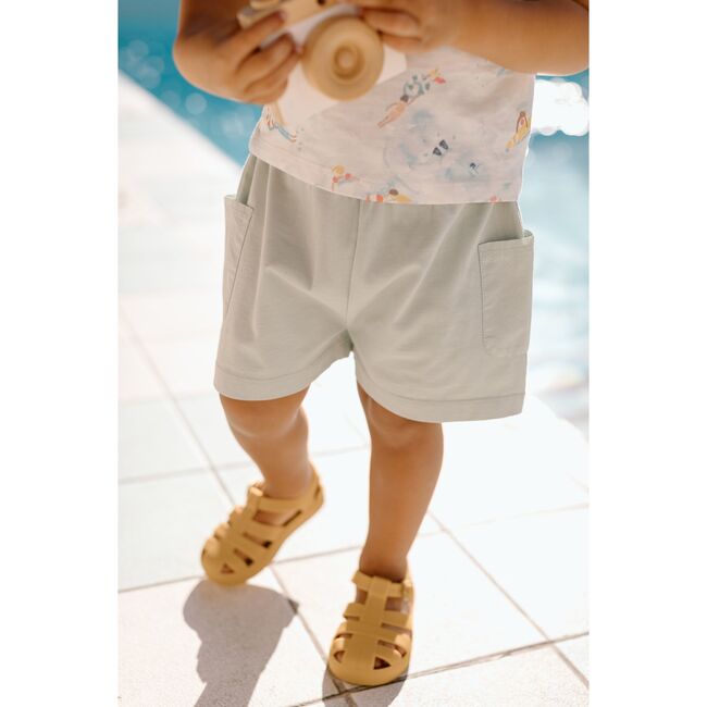 Garment Dye Short, Sea - Shorts - 3