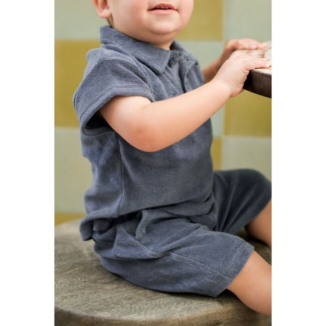 Classic Terry Board Short, Ocean - Shorts - 3